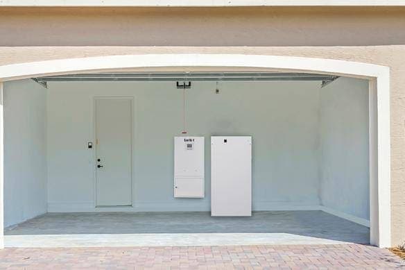 Tesla Powerwall battery storage installation