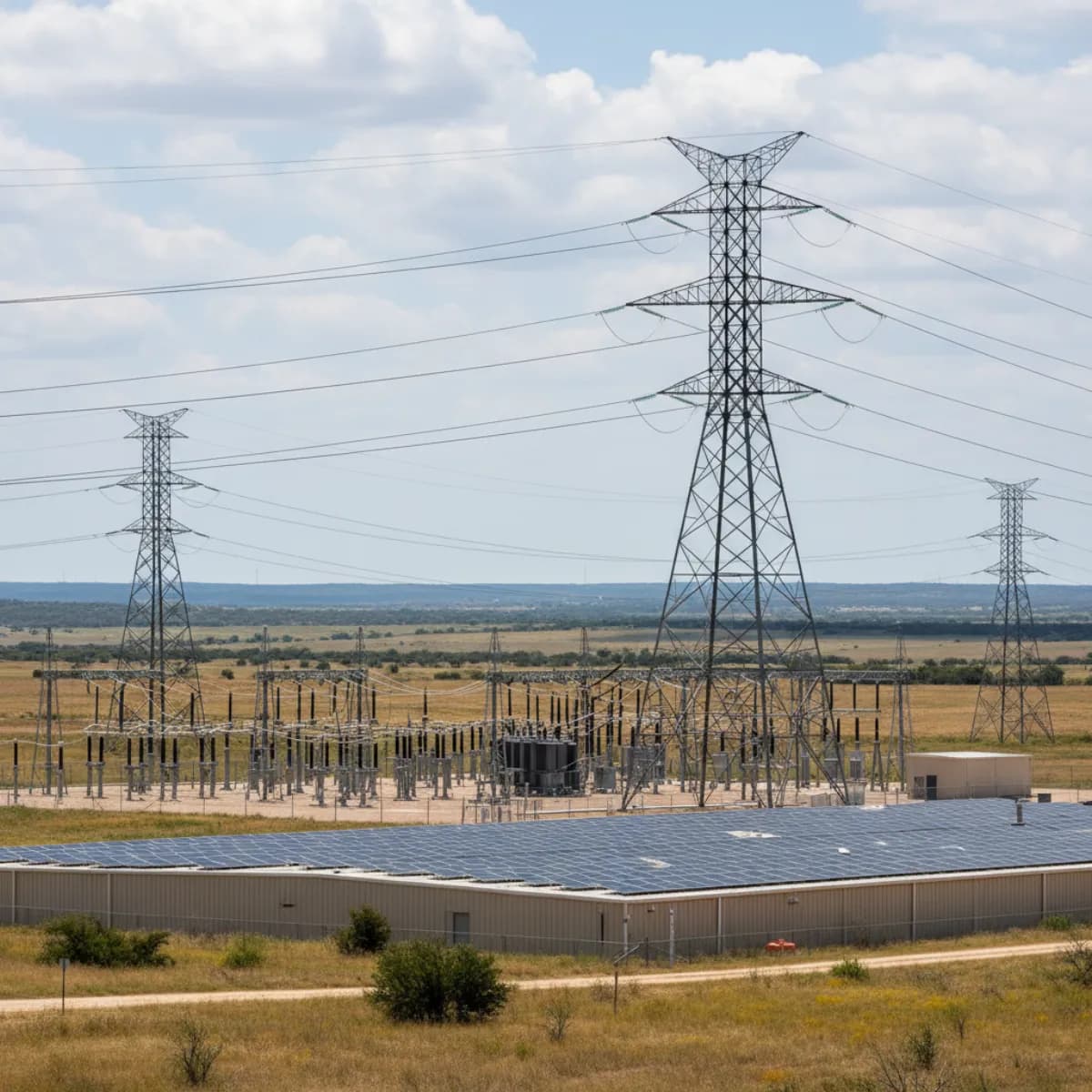 Texas deregulated electricity market structure showing TDU and REP relationship