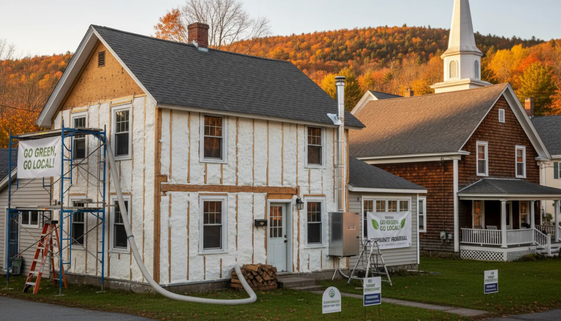 Efficiency Vermont income-eligible programs -- free audit, free insulation, enhanced rebates