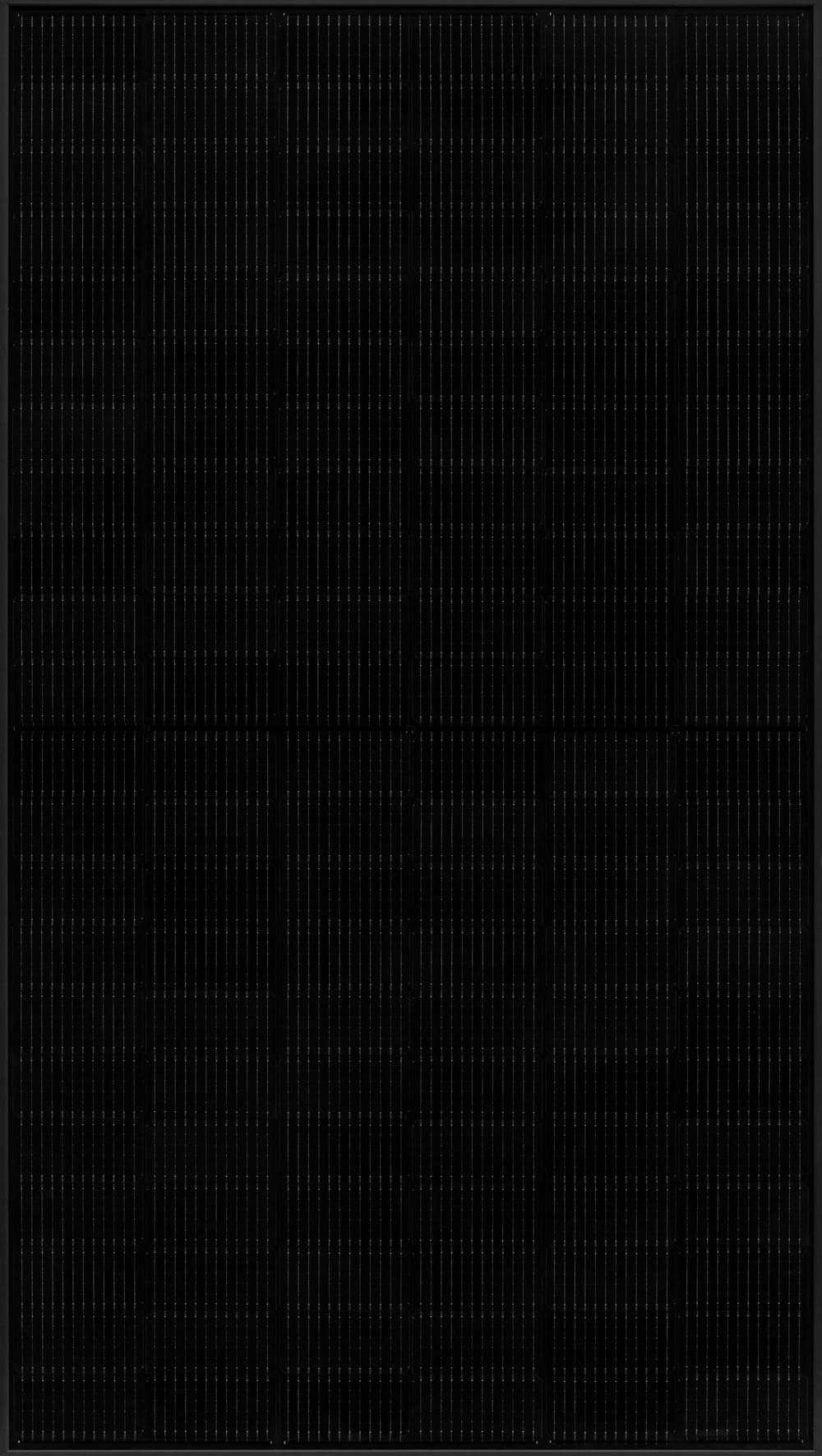 Q CELLS Q.PEAK DUO BLK ML-G10+ 415W solar panel — all-black residential panel made in Dalton, Georgia