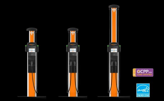 ChargePoint CP6000 commercial charging station configurations