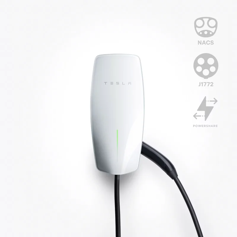 Tesla Universal Wall Connector commercial EV charger product photo