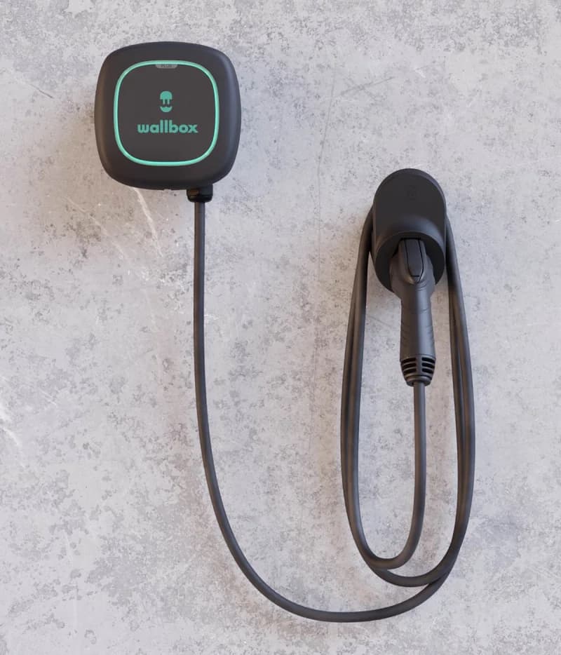 Wallbox Pulsar Plus commercial EV charger product photo