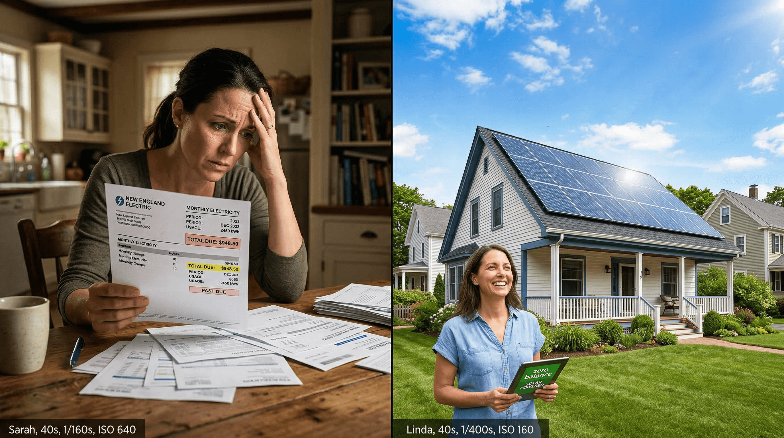 Northeast electricity rates vs solar savings