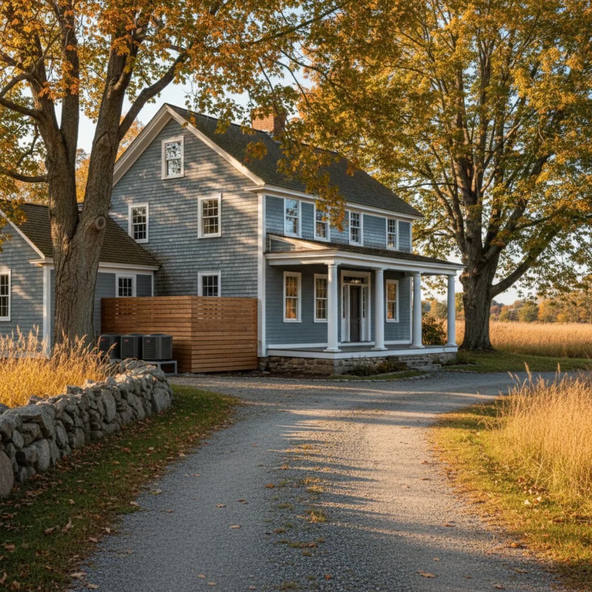 Concord 1800s Farmhouse Heat Pump in Concord, MA