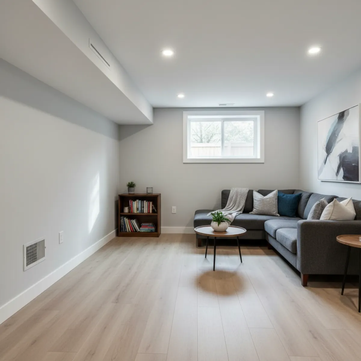 Somerville Finished Basement Heat Pump in Somerville, MA