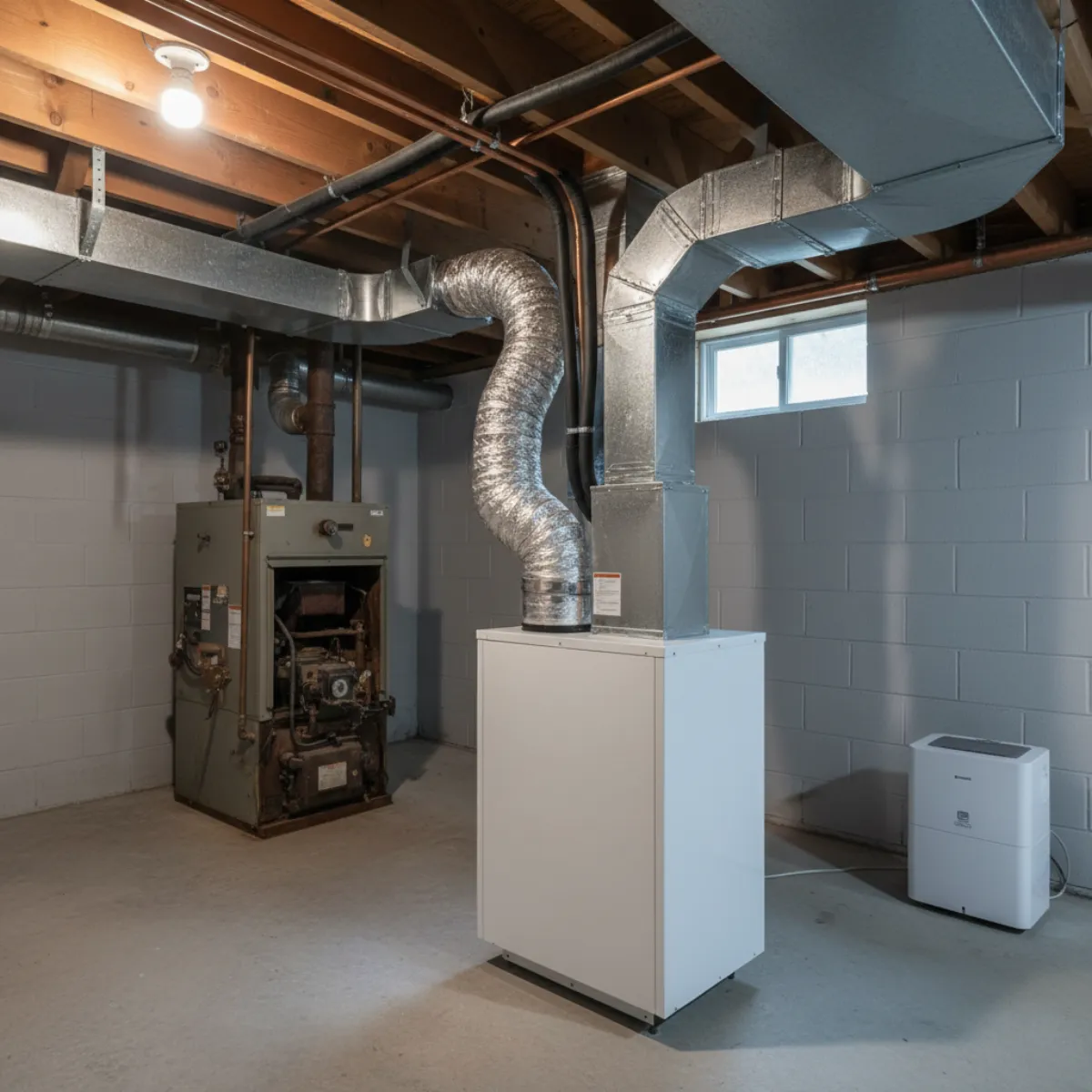 West Hartford Oil Boiler to Ducted Heat Pump in West Hartford, CT