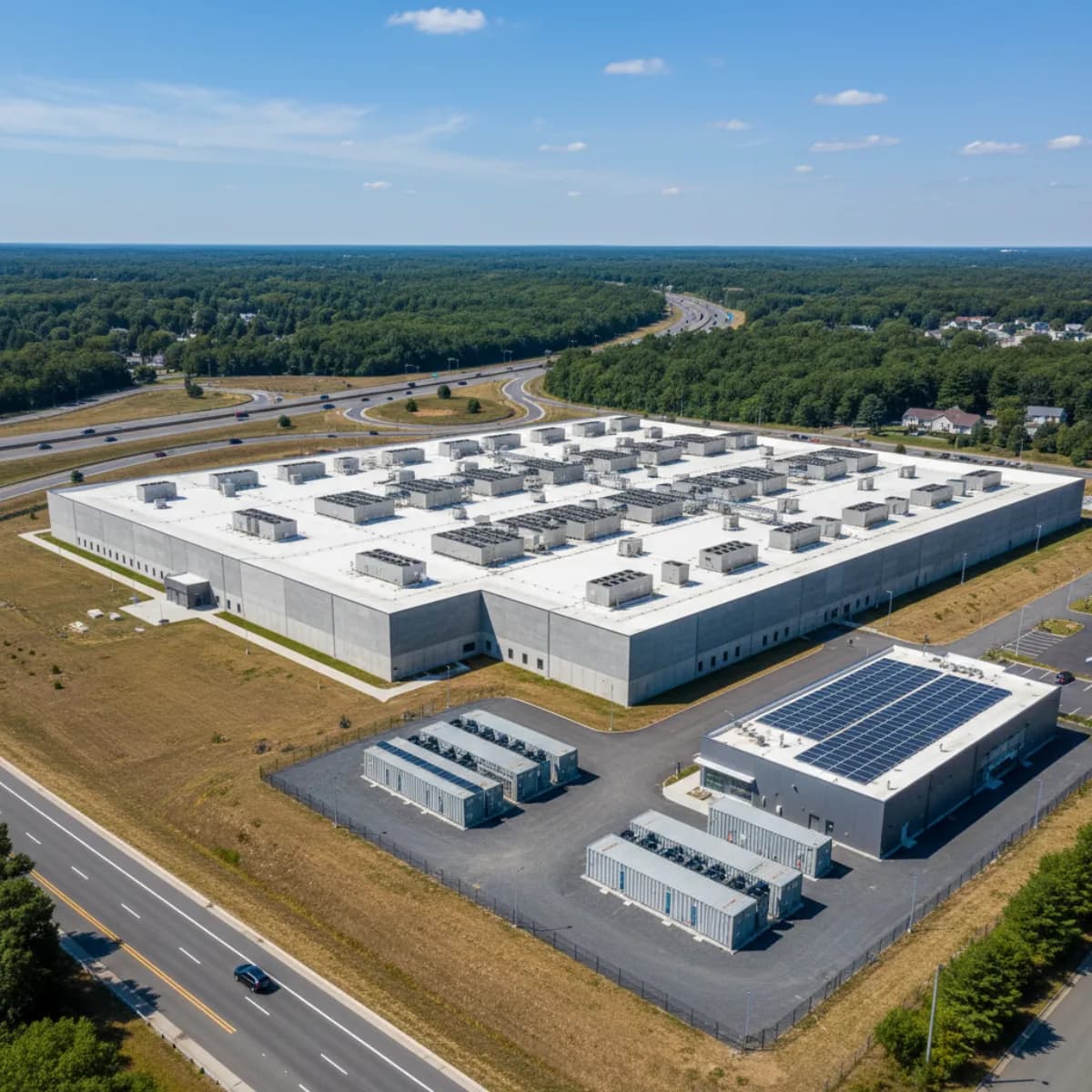 Massachusetts data center solar and virtual PPA procurement