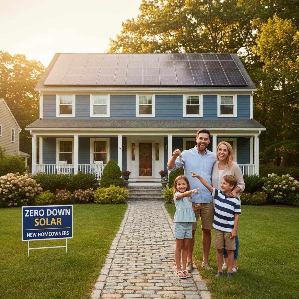 Free solar panels myth vs reality comparison for Massachusetts homeowners