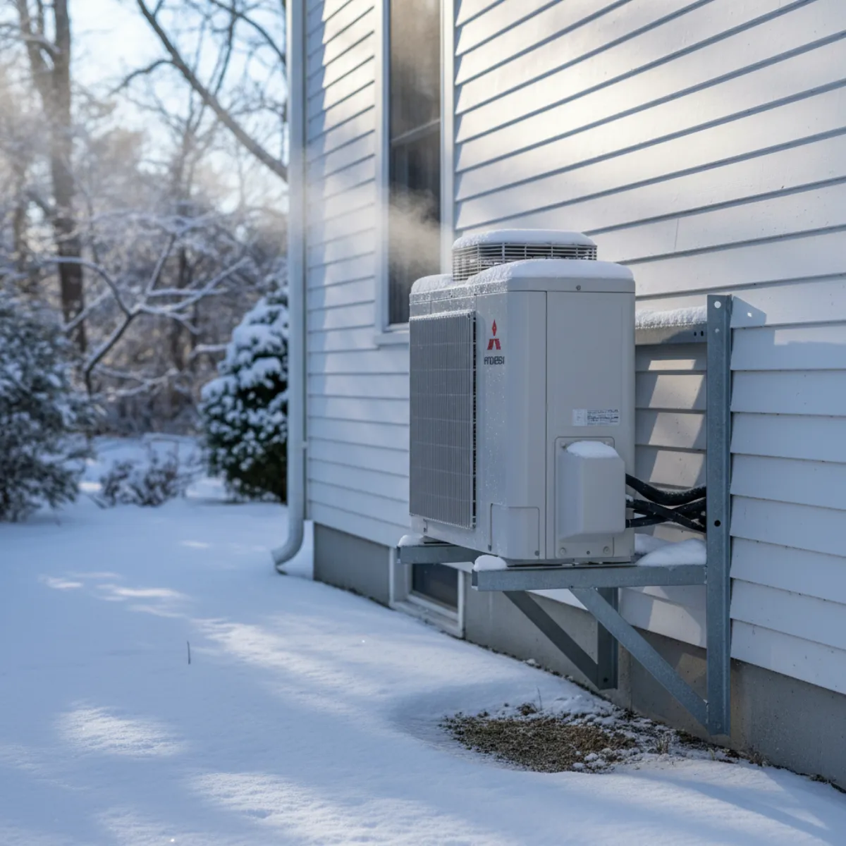 Heat pump system installed on a Massachusetts home with state incentives still available in 2026