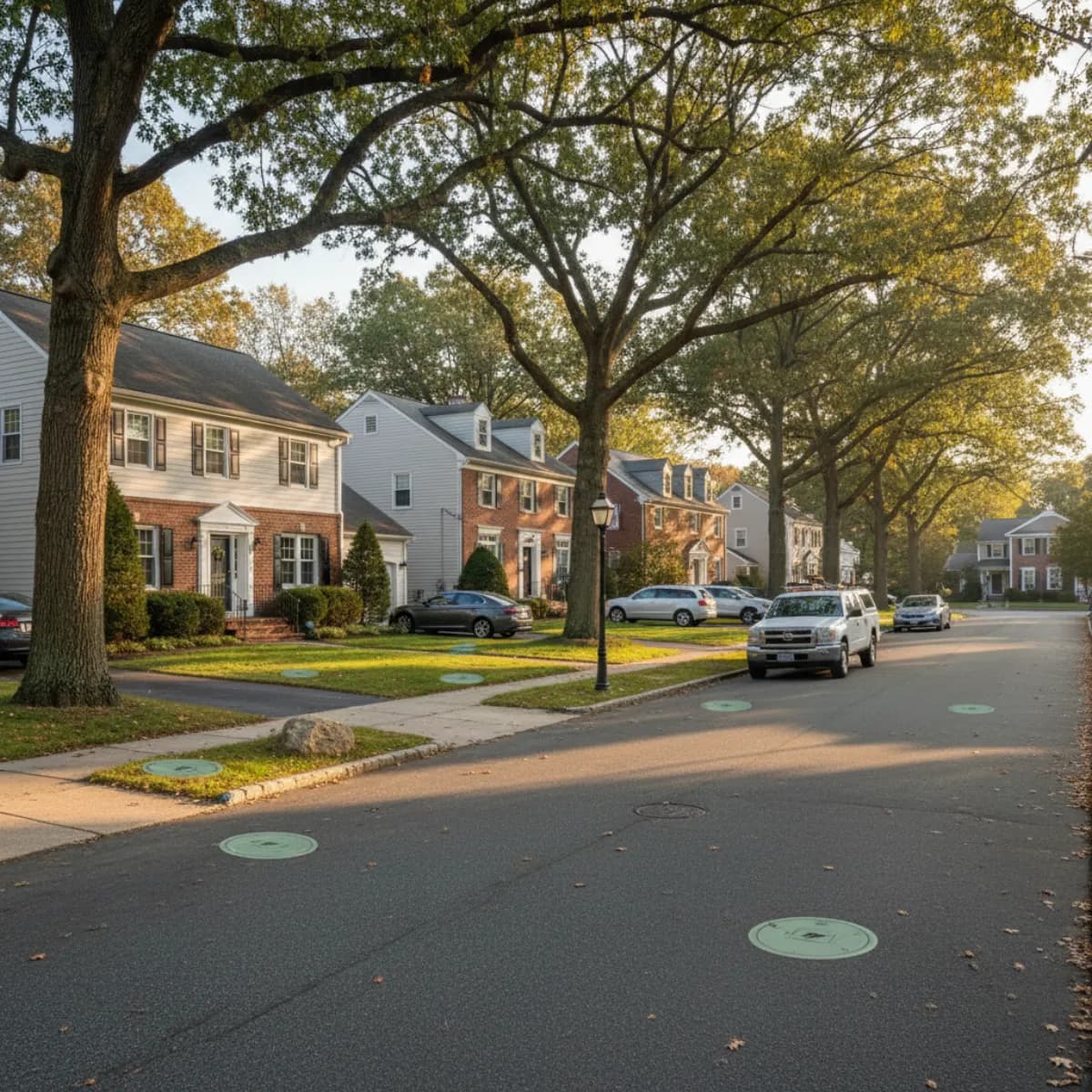 Networked geothermal street-level loop in Massachusetts