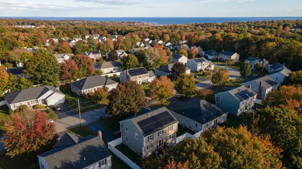 Solar panels in Peabody, Massachusetts — Peabody Municipal Light Plant service area