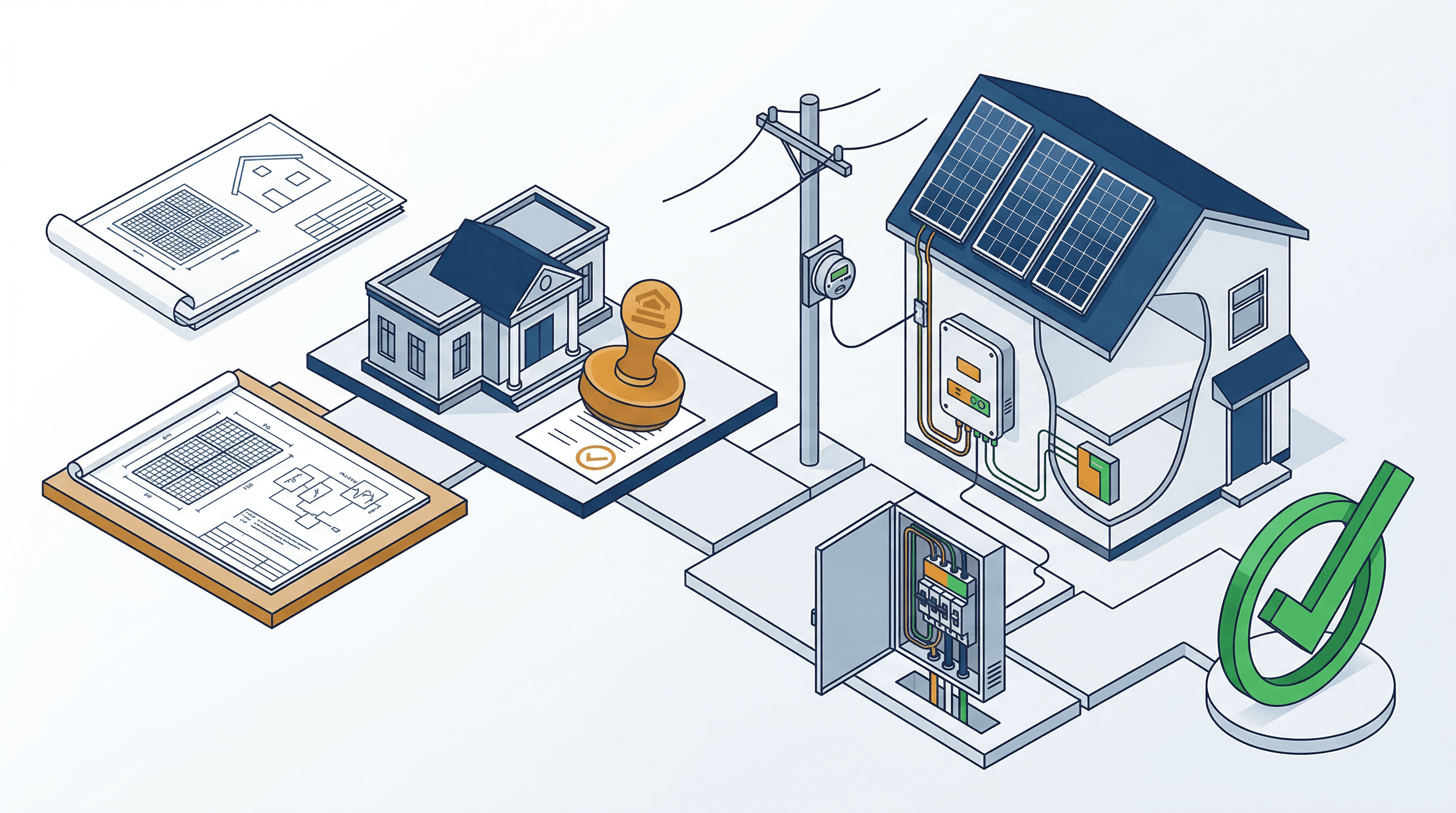 NJ solar interconnection and permitting process overview