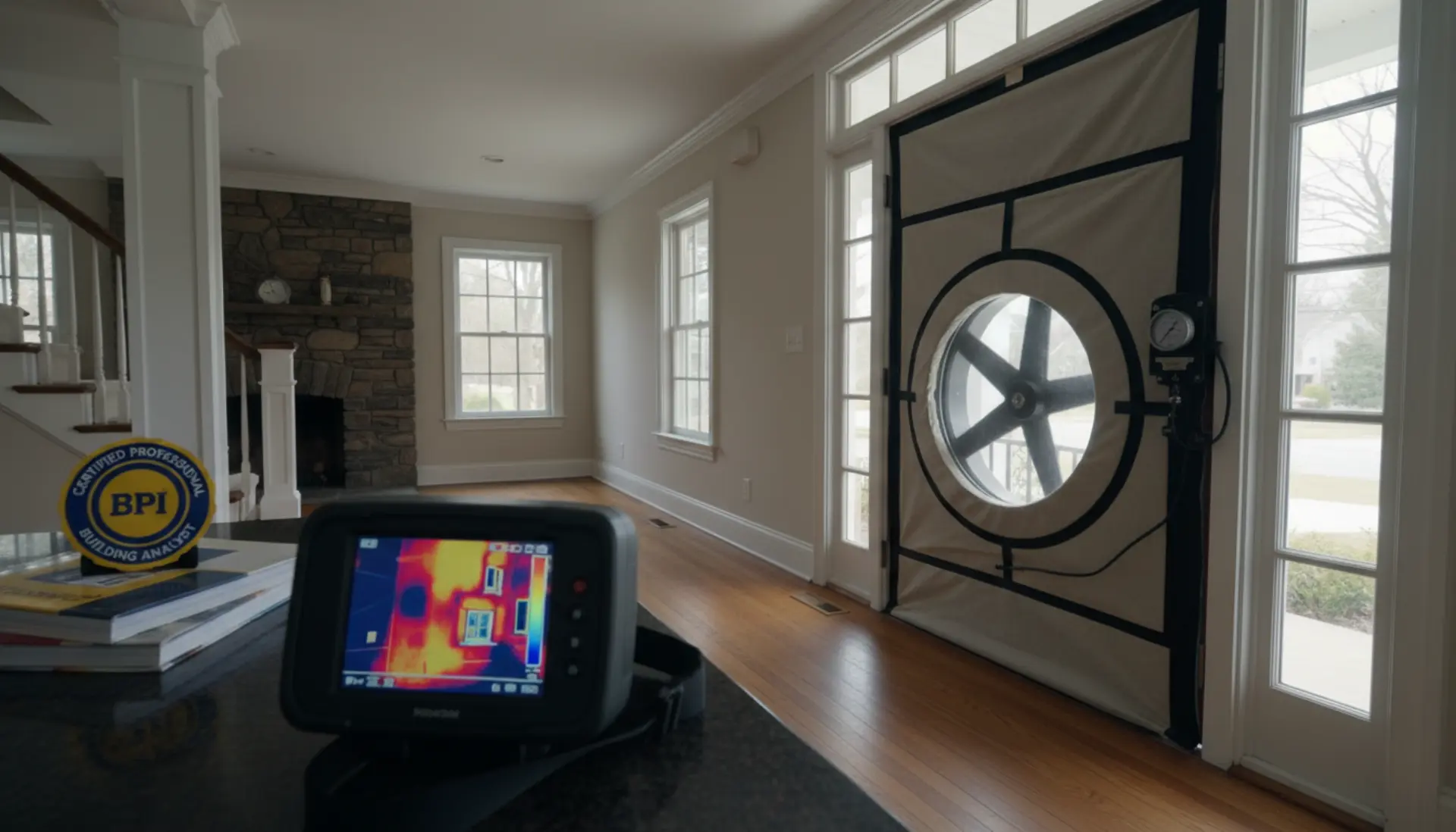 NJ Home Performance with ENERGY STAR -- BPI-certified energy assessment of a New Jersey home