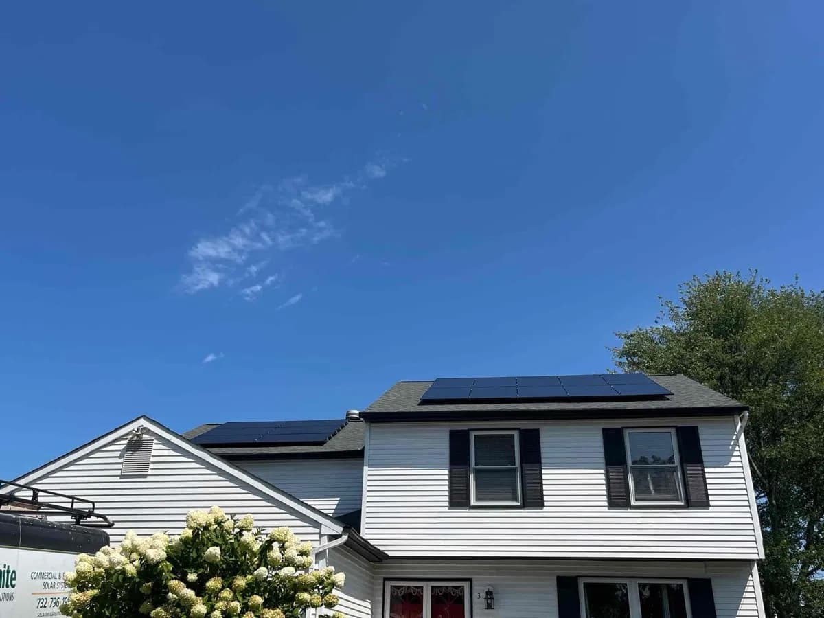 Solar installation in Bridgewater, NJ