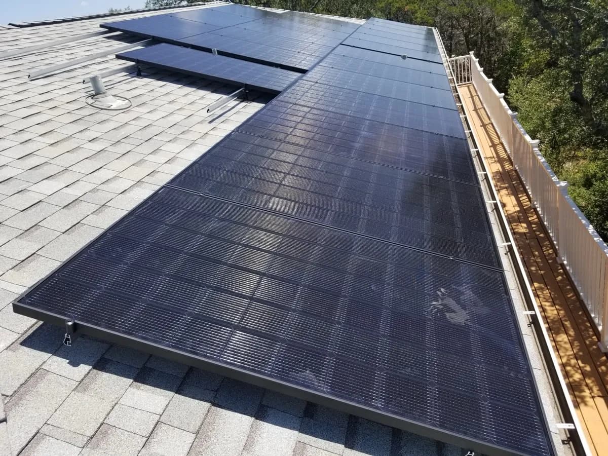 Solar installation in New Braunfels, TX