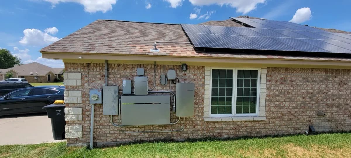 Solar installation in Killeen, TX
