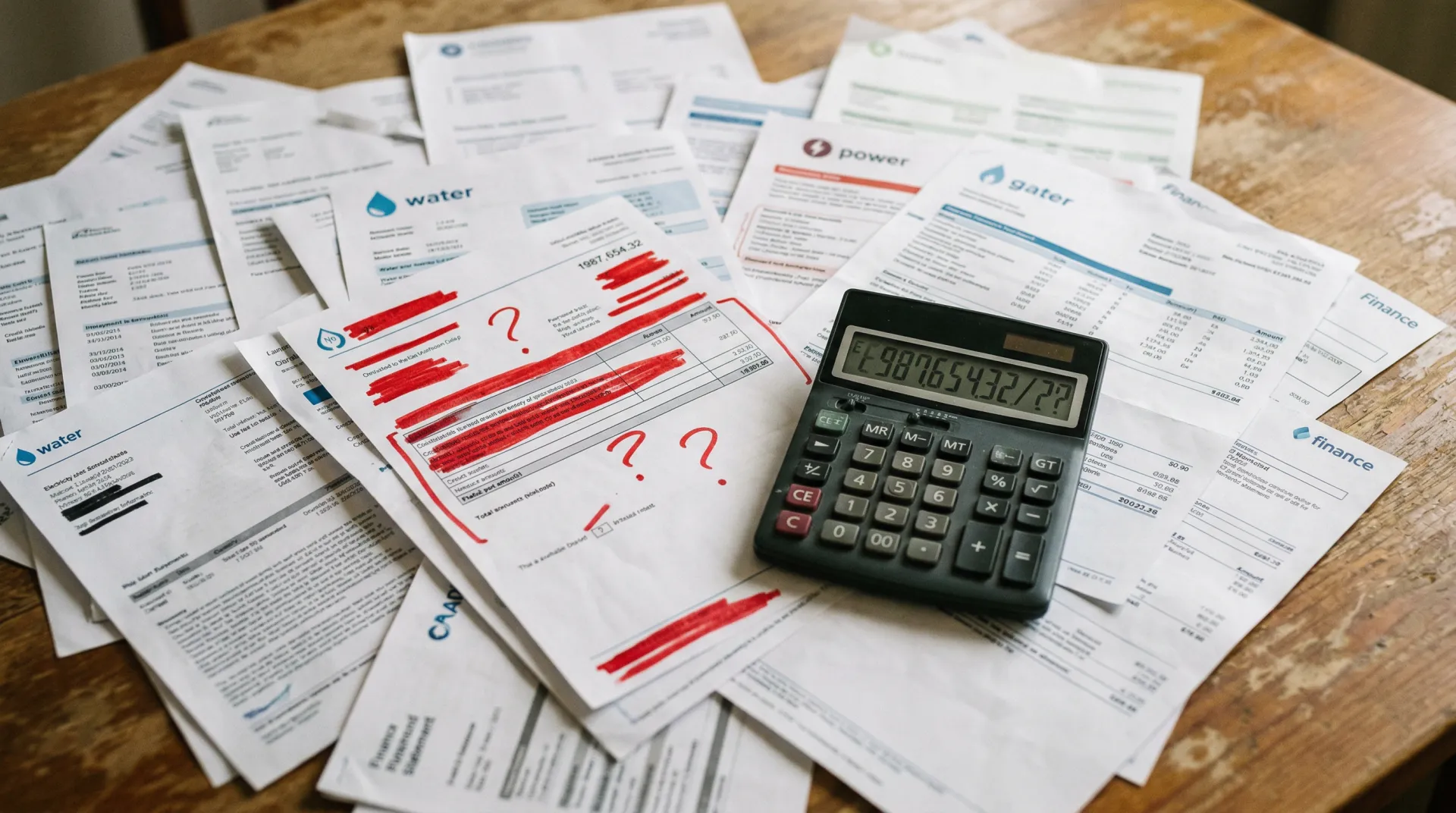 Confusing community solar billing statements showing credit discrepancies and dual billing issues in Maine