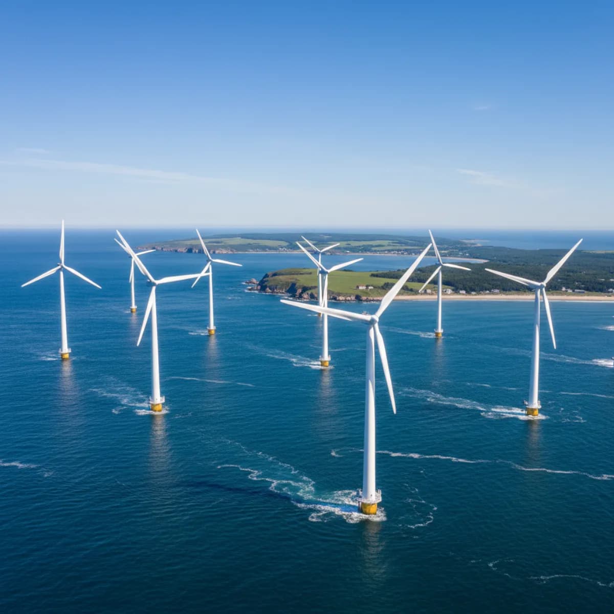 Revolution Wind offshore wind farm delivering 704 MW of clean energy to Rhode Island