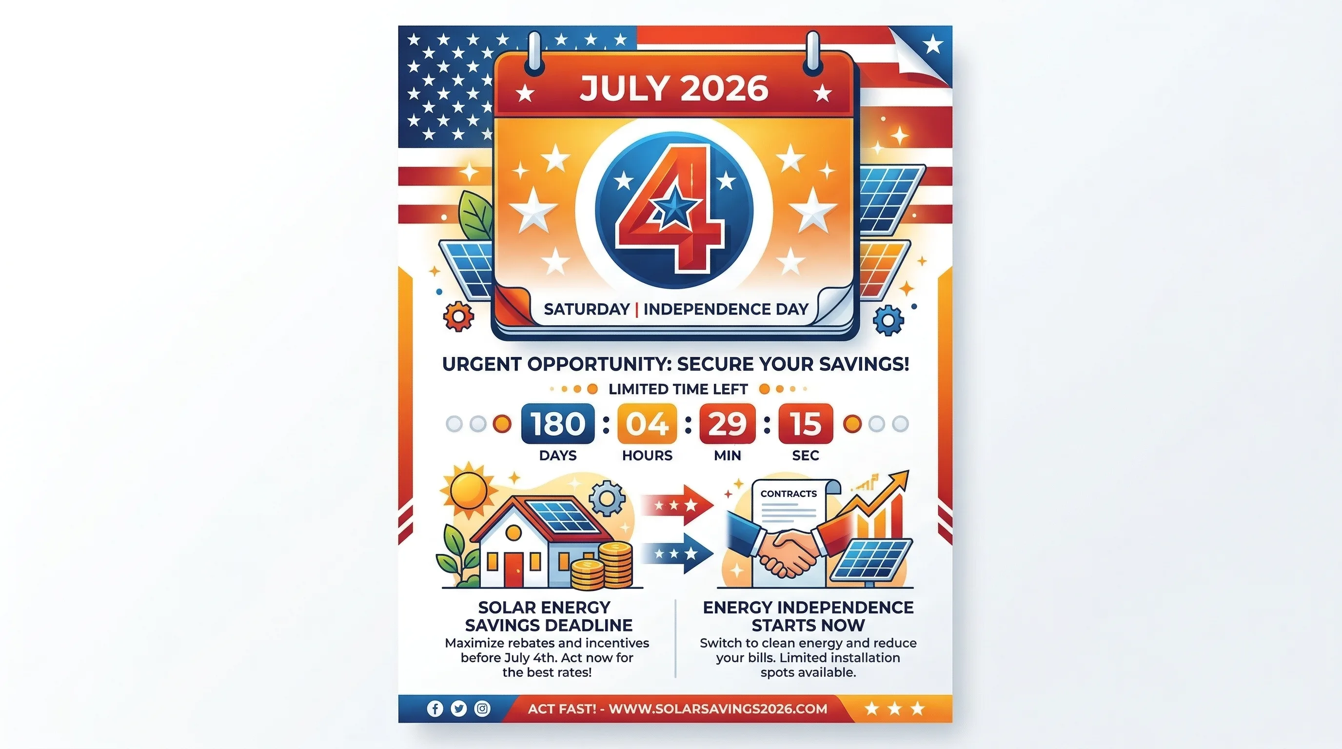 Section 48 construction deadline July 4, 2026 countdown