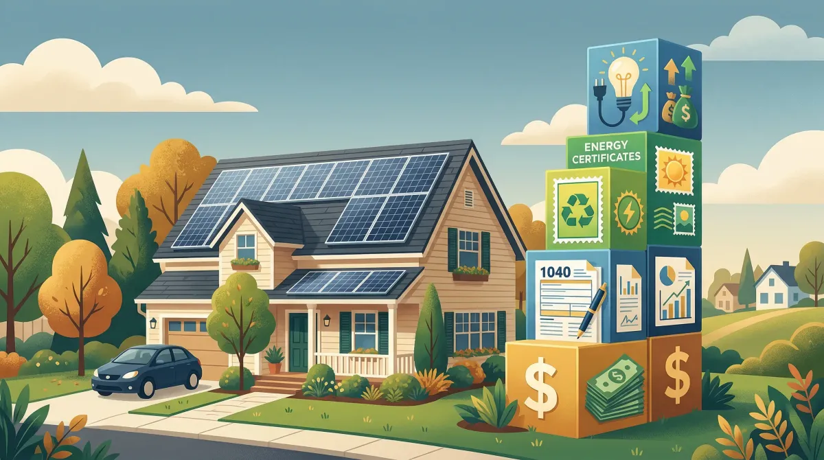 Massachusetts income-eligible solar incentive stacking calculator