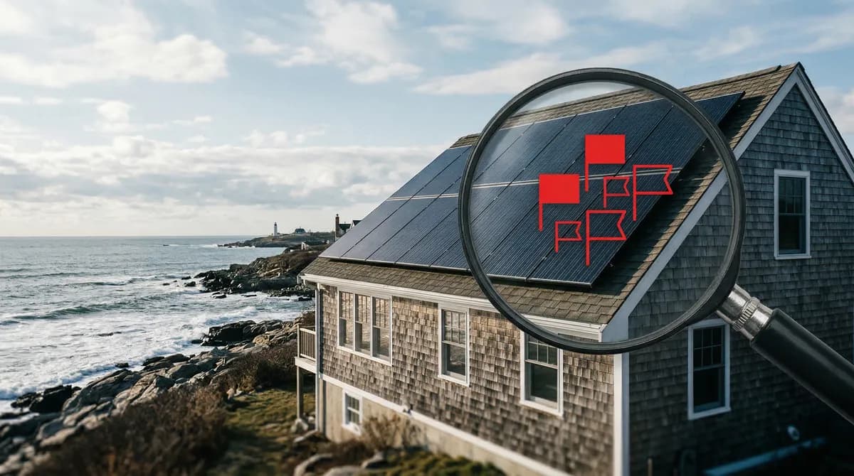 Solar scam warning flags for Rhode Island homeowners