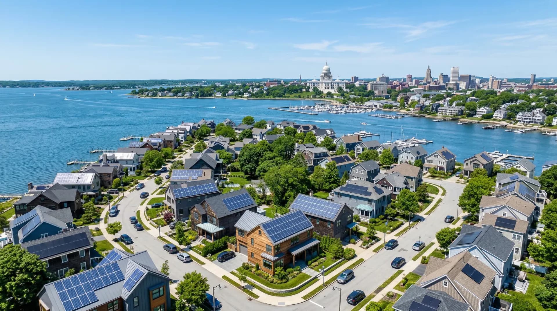 Rhode Island homes with solar panels — state incentives still active in 2026 after federal ITC expired