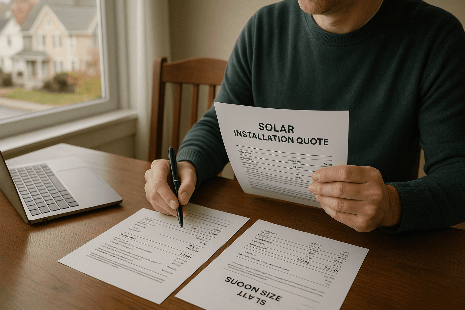 Rhode Island solar quote comparison checklist