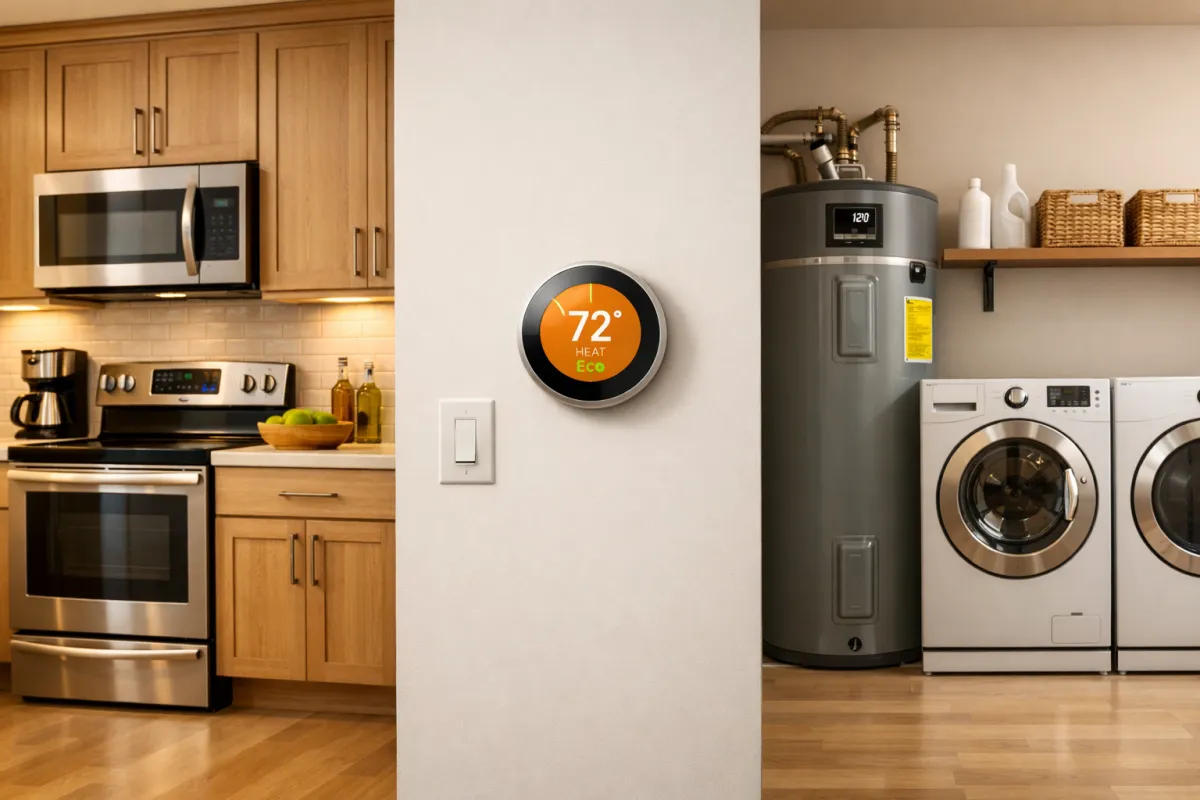 Home appliances that use the most electricity