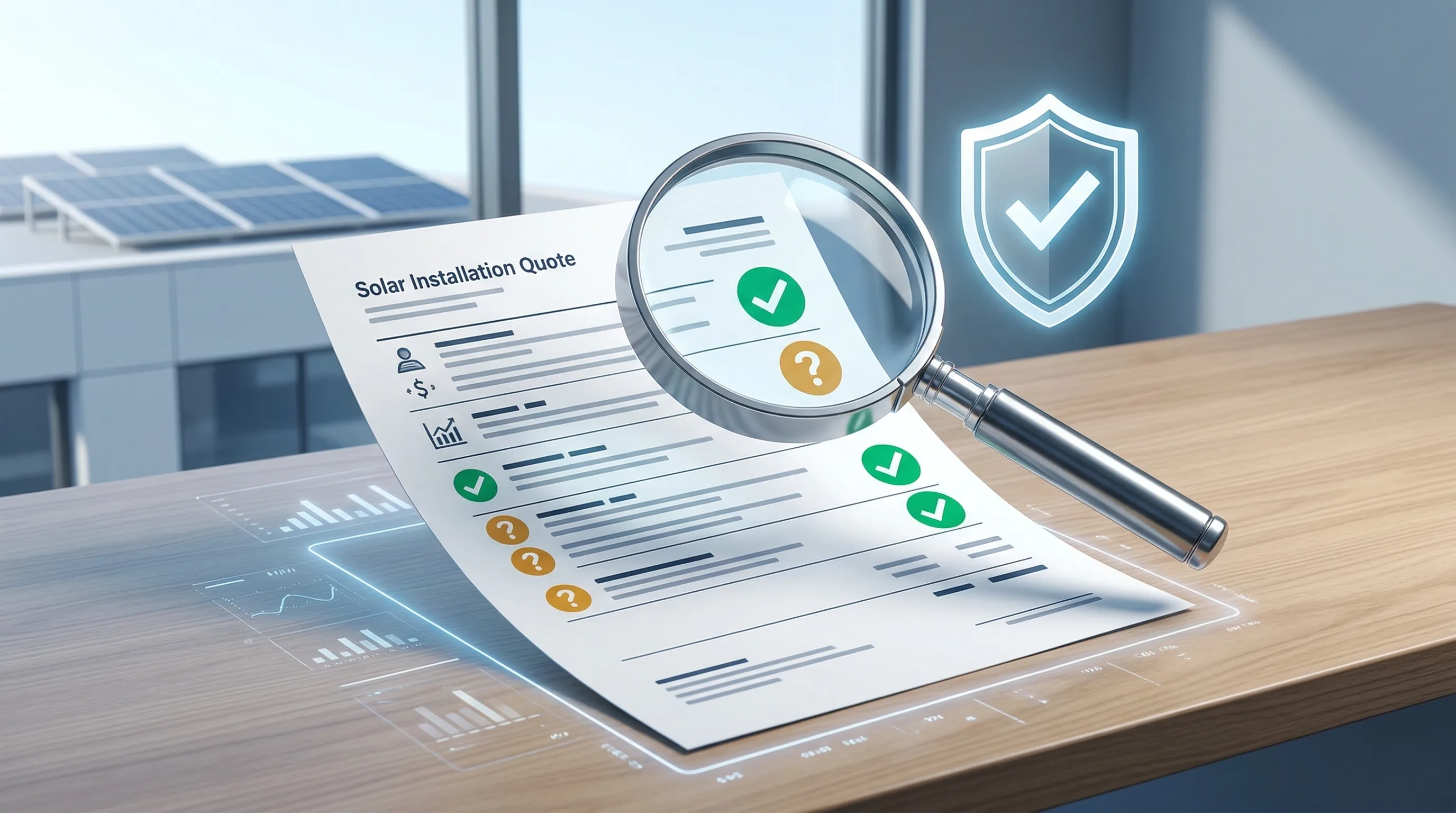 Legitimate solar marketplace compared with local installer due diligence