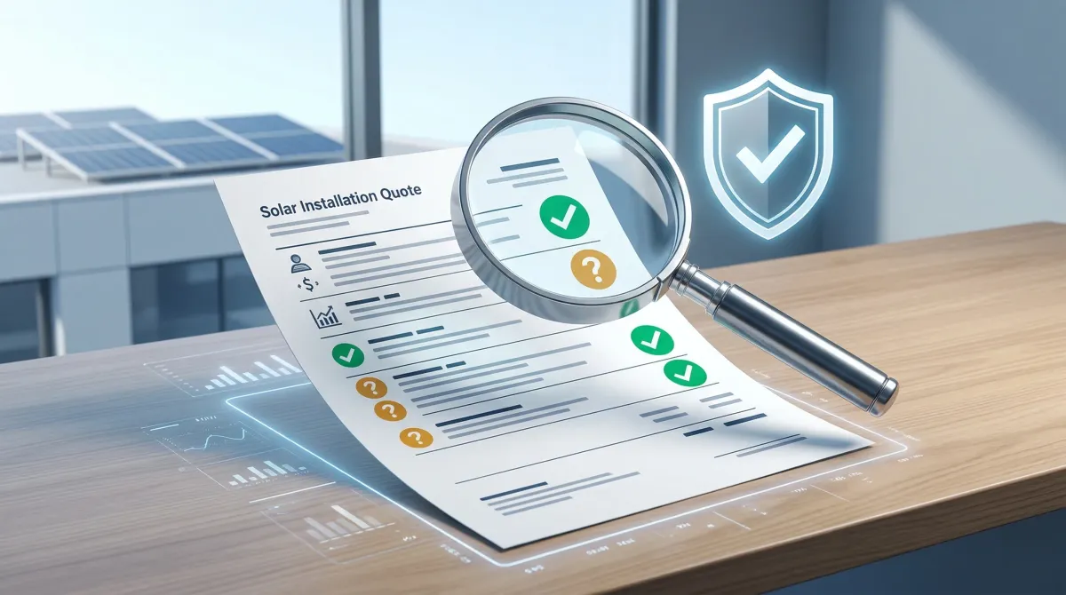 Legitimate solar marketplace compared with local installer due diligence