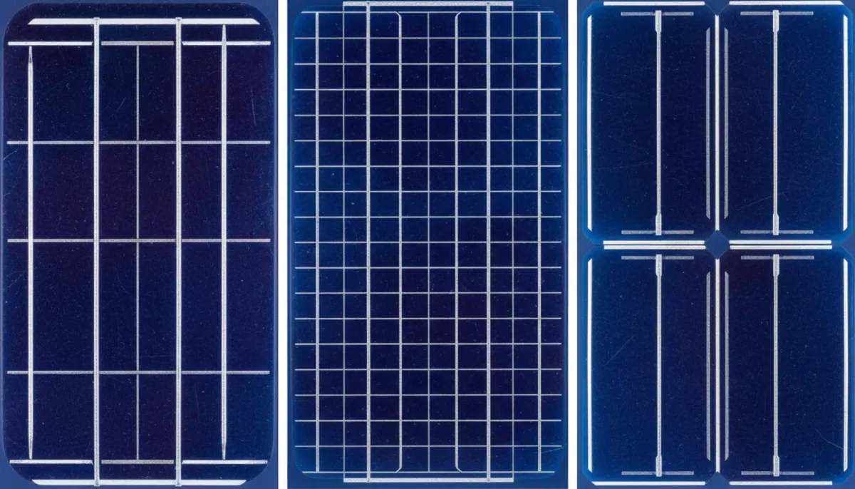 Macro comparison of TOPCon, HJT, and HJT split-cell solar technologies