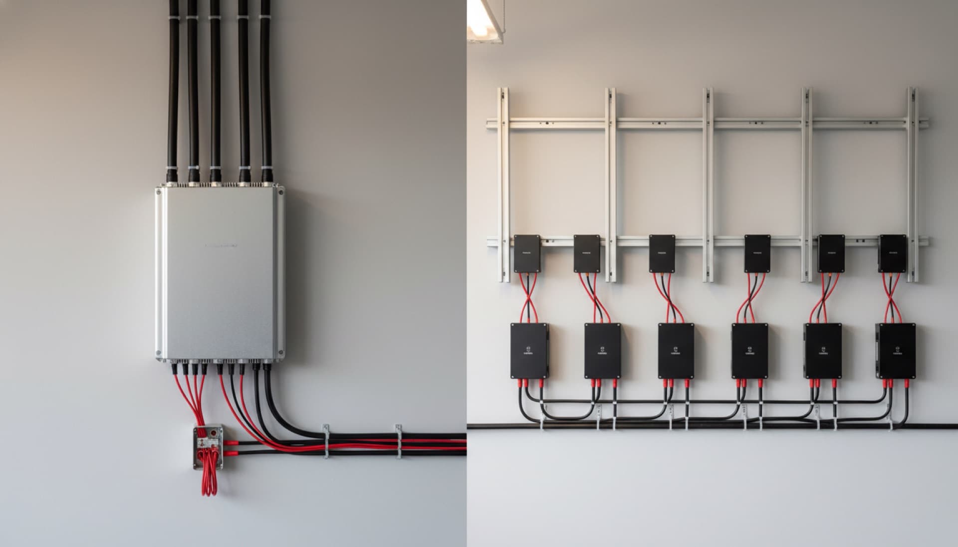 String inverter vs microinverter comparison for solar installations