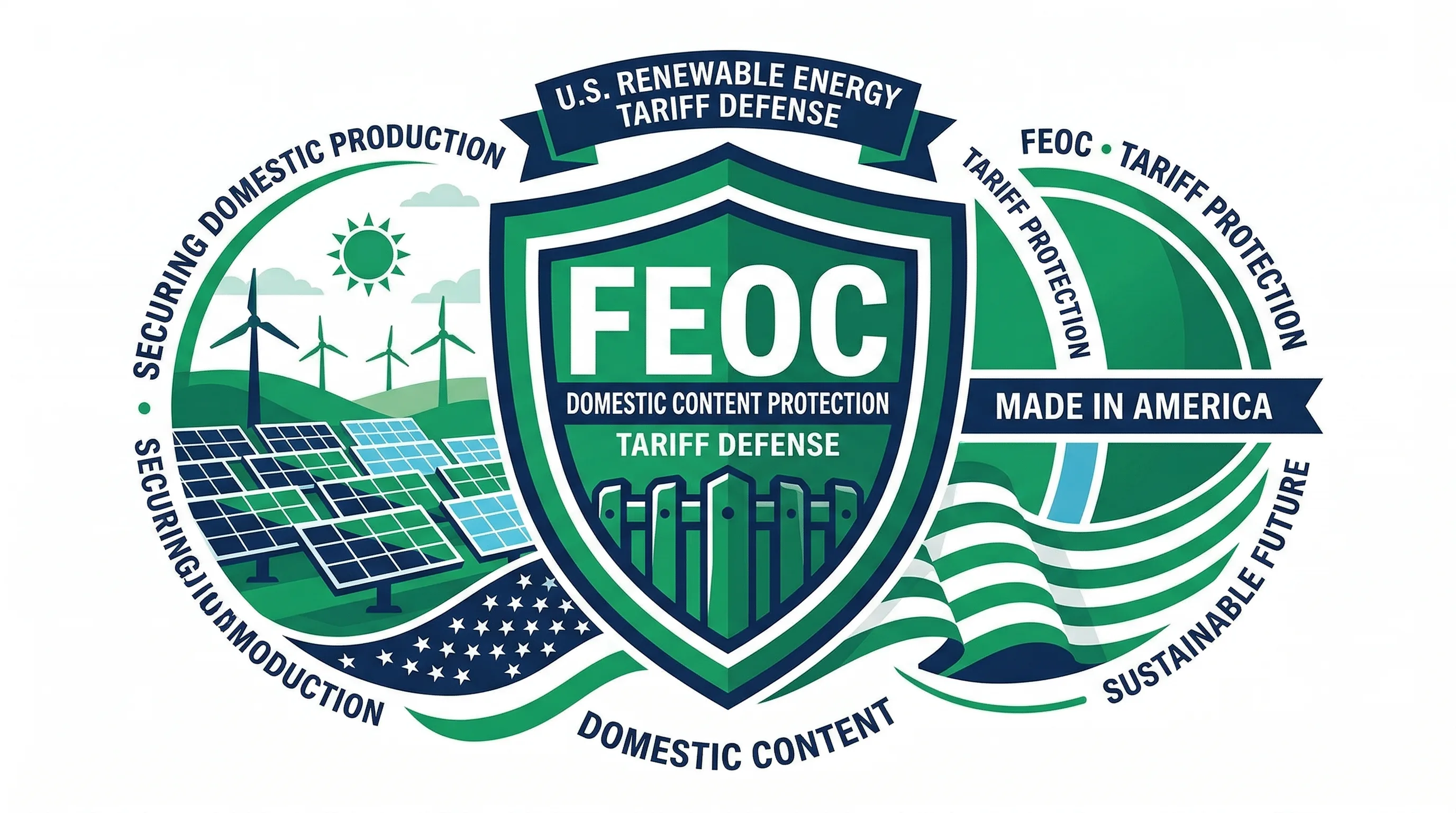 FEOC compliant solar panels protected from tariff impact