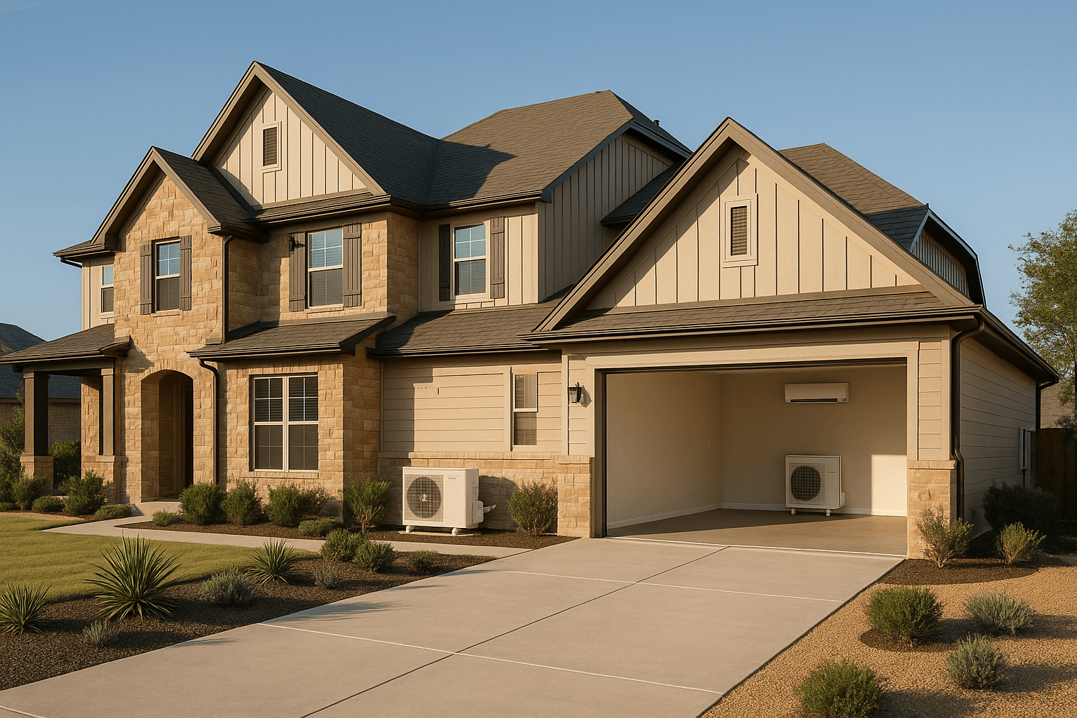 Single zone vs multi-zone mini-split installation in Texas