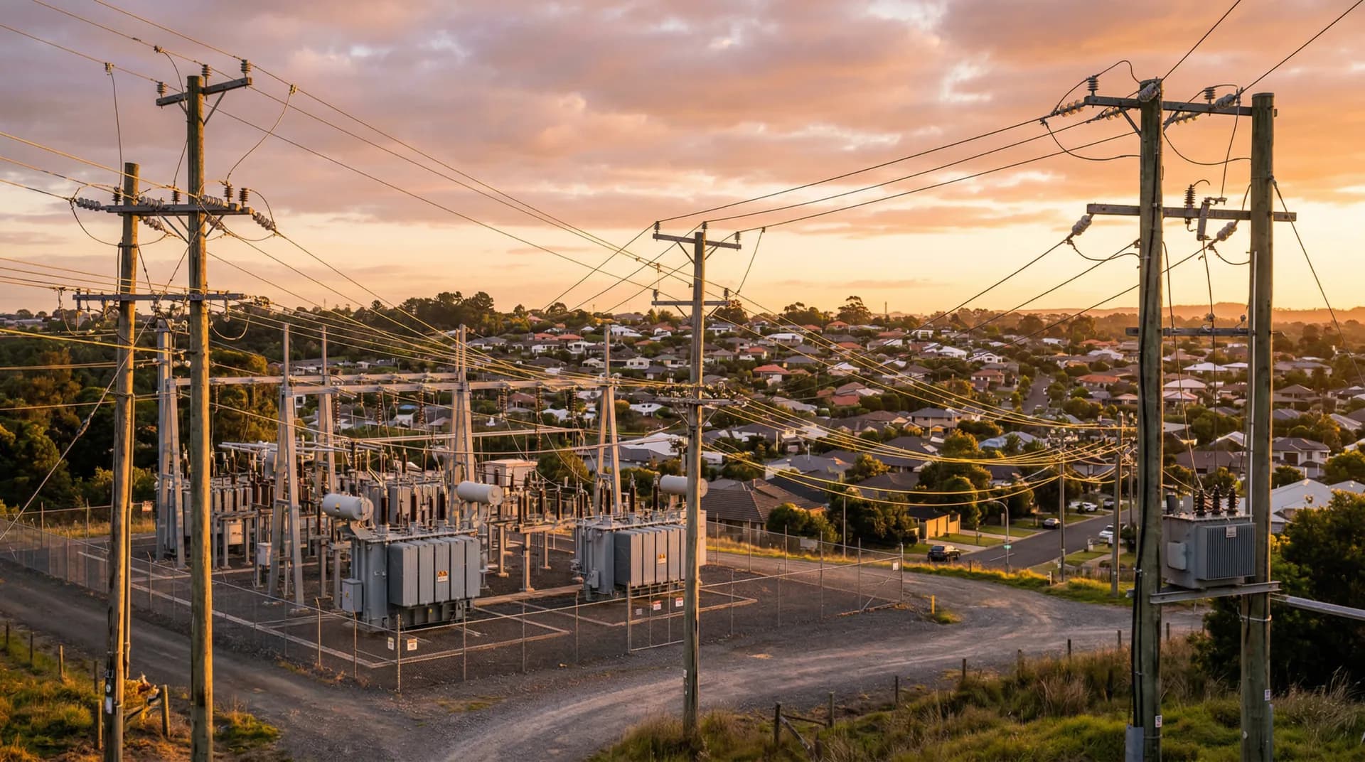 Electricity utility infrastructure in Rhode Island