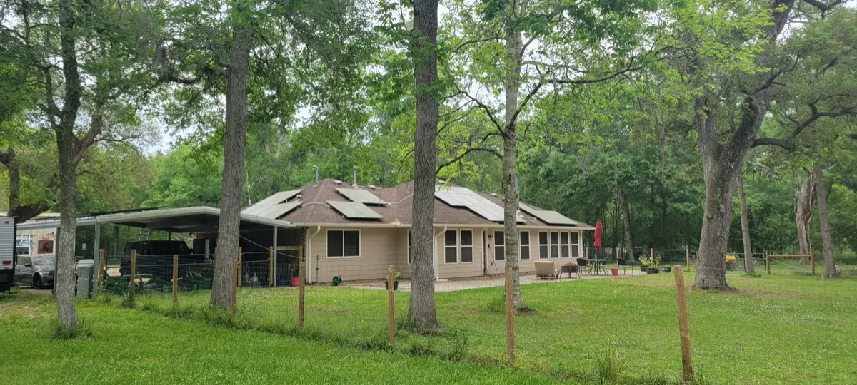 Solar installation in Round Rock, TX